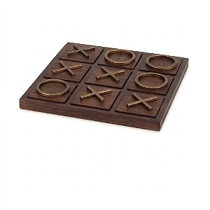Jogo da Velha Decorativo em Madeira Jogo da Velha (22720) | Decoração