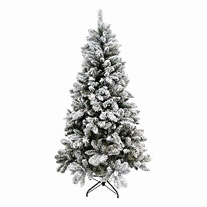 Árvore de Natal Nevada Verde 560 Galhos 1,80m (AR137-18) | Decoração