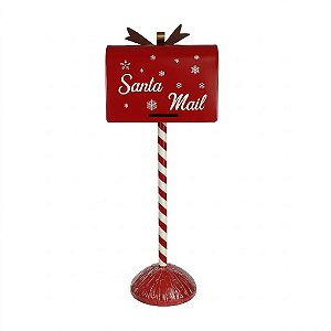 Caixa de Correio Decorativa de Natal Colorida 114 cm (ME1342) | Decoração