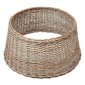 Saia Rígida para Árvore de Natal Cinza 65cm (FB762) | Decoração