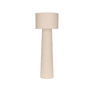 Luminária de Chão com Revestimento em Linho 129cm (20841) | Decoração