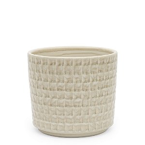 Cachepot Decorativo em Cerâmica Comprido 16,5 cm (24076) | Decoração