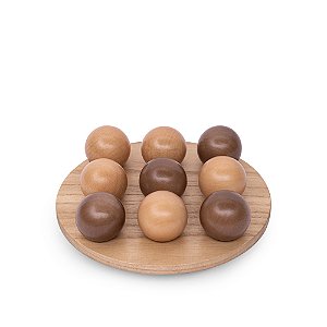 Peça Decorativa em Madeira 22 cm (23525) | Decoração