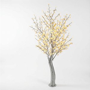 Árvore Cerejeira 632 LED Strobo Bivolt Branco Quente 2m (94627001)