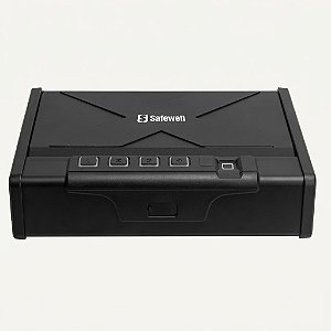 Cofre Safewell PS2902F com Biometria Digital e Chave 9×34,5×26,5cm (PS2902F preto)