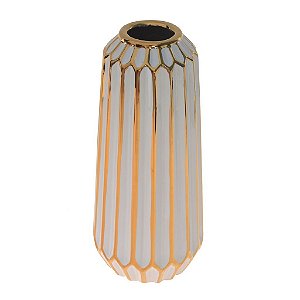 Vaso Decorativo De Cerâmica Decorglass