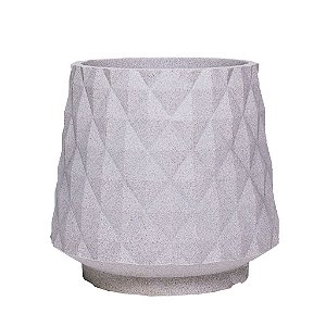 Vaso Reconcavo 46 Branco Marmore