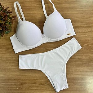 018 CONJUNTO BASICO PLUS SIZE BRANCA