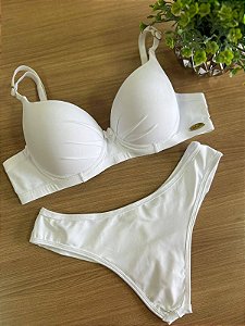 019 CONJUNTO SUTIA E FIO FRANZIDO BRANCA