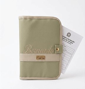 Capa Caderneta de Vacinação coleção Bernardo