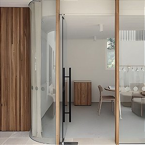 ESTOQUE - Puxador Porta Preto - 90cm total x 70cm entre furos - Tubular H - Alumínio (Não enferruja)