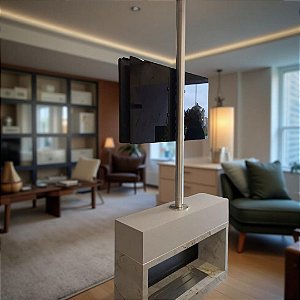 Suporte Giratório TV _ Fixação Móvel e Teto - Vários Tamanhos e Cores - Para TV’s de 32” a 85”