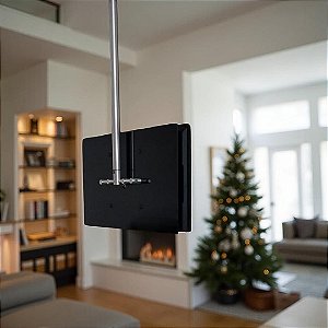 Suporte Giratório TV _ Fixação Teto _ Altura Sob Medida _ Várias Cores _ Para TV’s de 32” a 55”