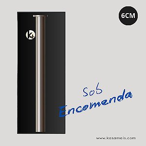 Pé de Mesa - Tampo vidro, granito, mármore - Tampa maior - Vários tamanhos e cores - Sob Encomenda