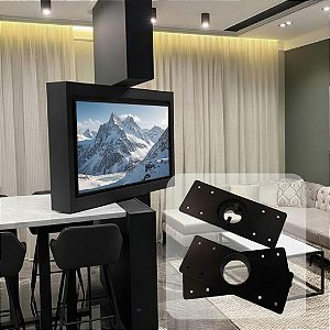 Kit para Painel Giratório - Cor Preto