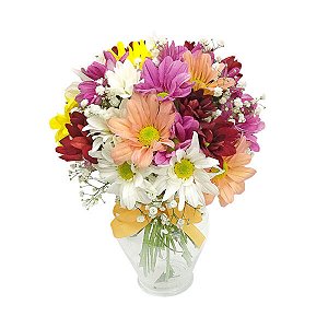 Mix flores do campo no jarro