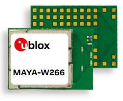 Modulo WiFi 6 dual band 2.4GHz 5GHz + BLE 5.2 com audio + IEEE 802.15.4 (Thread, Matter, Zigbee) - MAYA-W266