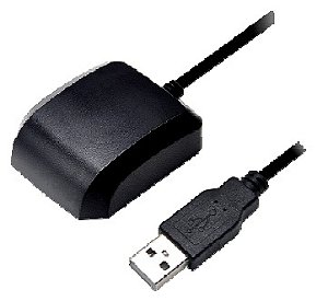Receptor GNSS mouse (GPS / Glonass) com conector USB tipo A e cabo de 3M - GNSS-UBX7-USB_TYPE_A_MALE-3M-JS