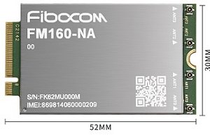 Modem Fibocom 5G 4G GNSS - FM160