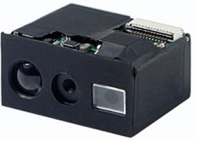 Leitor de código de barras 1D 2D QRCode FEBRABAN super compacto para uso embarcado - ZN-09000900GT