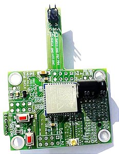 placa breakout módulo Wisol LSM110A LoRa e Sigfox zona RCZ2 RCZ4 - LSM110A-PCI-V1_5-ASSEMBLED