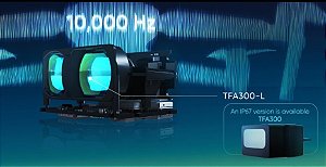 Sensor distancia LiDAR 0,1 - 270m alta frequencia 10KHz IP67 - TFA300