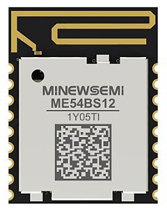 Modulo BLE 6.0 custo otimizado com suporte a Matter, Thread, Zigbee, Mesh, Channel Sounding. Processador Cortex-M33 alta performance. Antena Integrada - ME54BS12