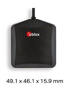 Antena GNSS (GPS, Glonass, ...) ativa multi-banda L1 L5 multi-constelação - ANN-MB5-00