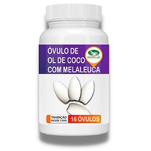 OLEO DE COCO COM MELALEUCA | ÓVULO VAGINAL