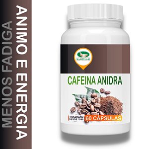 CAFEINA ANIDRA | ANIMO E ENERGIA - Altíssima qualidade em medicamentos,  homeopatias, florais, fitoterápicos e produtos de beleza manipulados.