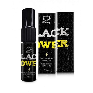 BLACK POWER 4 EM 1 | Excita, lubrifica, dessensibiliza e faz pulsar