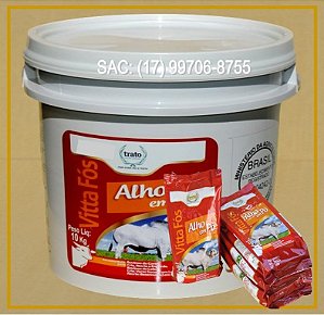 VITTA FÓS ALHO EM PÓ PARA BOVINOS.