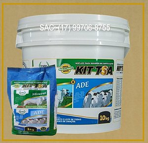 KIT TSA MINERAL + ADE PARA BOVINOS.