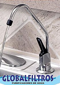 TORNEIRA DE FILTRO PURIFICADOR DE ÁGUA TIPO FAUCET PARA BANCADA