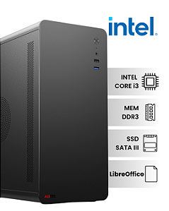 COMPUTADOR V300 OFFICE INTEL I3 SSD CHIPSET H81M GIGABIT  ( 4ª GERAÇÃO )