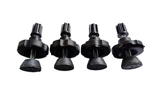 Kit 4 Manípulos para Portãozinho / Grade de Proteção Pet – Metal Lini