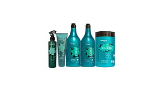 Kit Cachos - Shampoo 1L + Condicionador 1L + Máscara 1kg + Umidificador de Cachos 240ml | Onixx Brasil