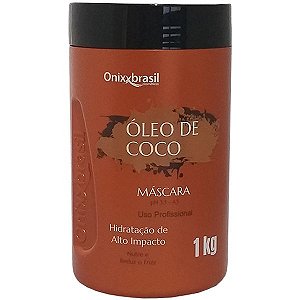 Máscara de Óleo de Coco 1kg - Fios Fortificados