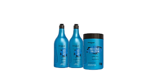 Kit Reconstrutor - Shampoo 1L + Condicionador 1L + Fluido Reparador 240ml | Onixx Brasil