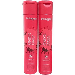 Onixx Daily 300ml - Shampoo + Hidratação - Previne a quebra e a queda dos cabelos
