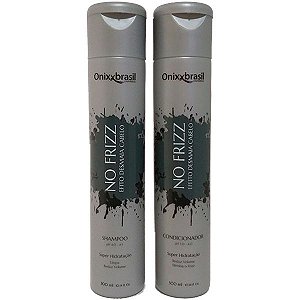 No frizz - Shampoo 300ml + Condicionador 300ml | Reduz volume e Alinha os fios