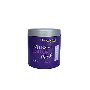 Intensive Collor Mask Platinum 500g - Platina cabelos loiros