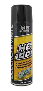 Óleo Desengripante Spray Lubrificante Hb 1001 -  300 Ml 