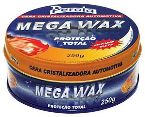Cera Cristalizadora Automotiva Mega Wax - 100g - Pérola