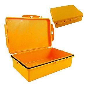 Estojo Impermeável Emifran C/vedação Amarelo Para Pesca | Produtos Náuticos