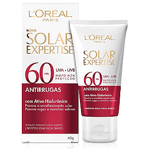Protetor Solar Facial Antirrugas Fps 60 L'oréal Paris Solar | Produtos Náuticos