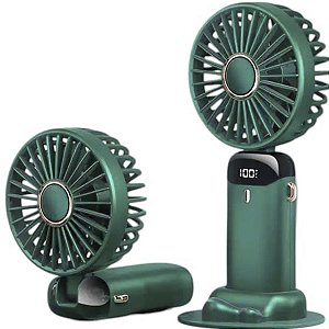 Ventilador Portátil Mão Extensão Cílios Seca Cola Digital