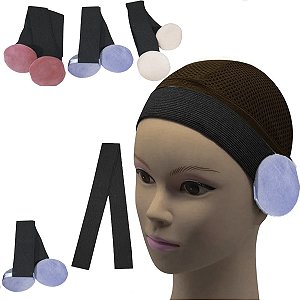 1 Faixa Tiara Elástico Ajustável Cabeça Prende Peruca Lace