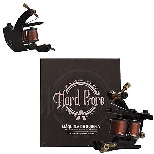 1 Máquina Tattoo Tatuagem Bobina Hard Core Linha Traço Aston