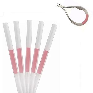 5 Mola Silicone para Alicate Cutícula Unha Manicure Pedicure